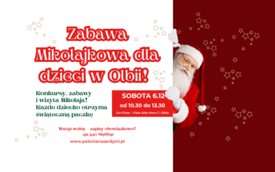 Mikołajki w Olbii – świąteczna zabawa i mnóstwo uśmiechu!